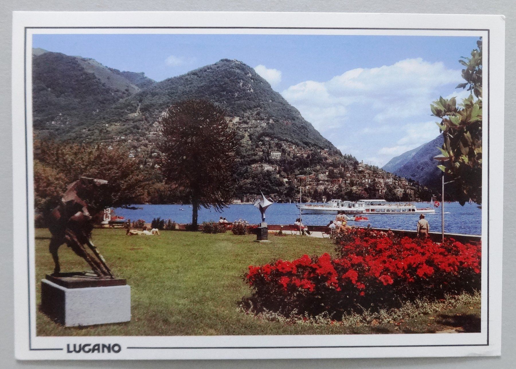 Cartoline postali: Lugano - Quai - Monte Brè – Usato da Fétigny venduto da Billy2miny