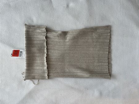 MNG Ribbed Top, Size M, Beige - Stylish Summer Essential!