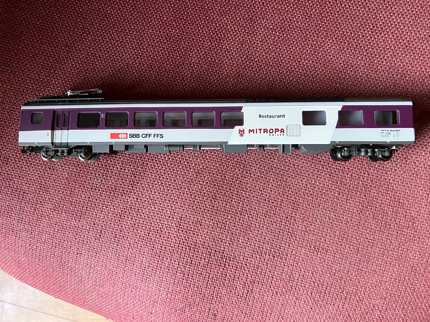 Liliput Modellini di ferrovie: EW III Speisewagen – Usato da Basel venduto da Strohwitwer 2