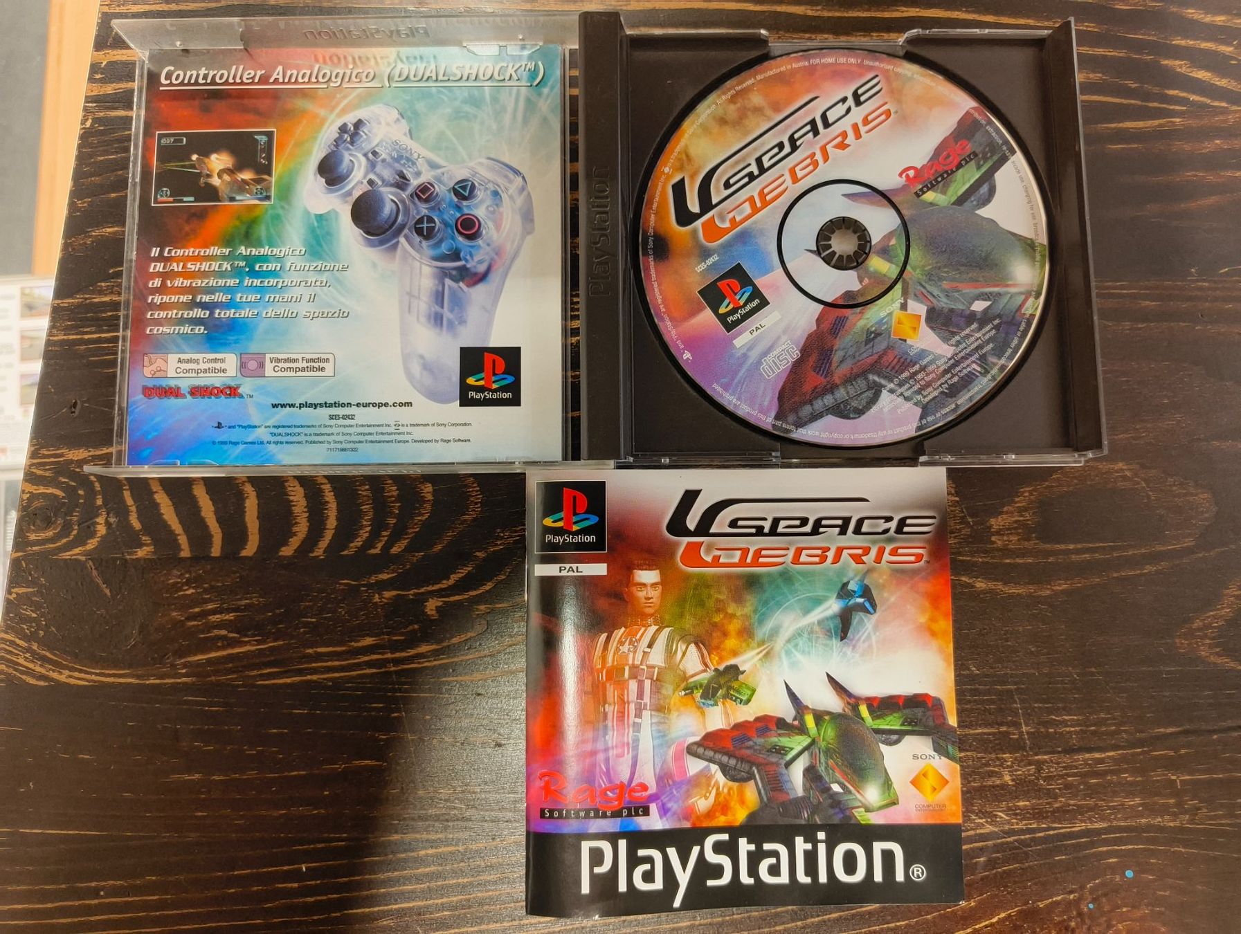 Sony Console: Space Debris Sony Playstation – Usato da Giubiasco venduto da Ticinerd 2