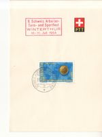 Sonderstempel A. 672 Turnfest Winterthur 1954