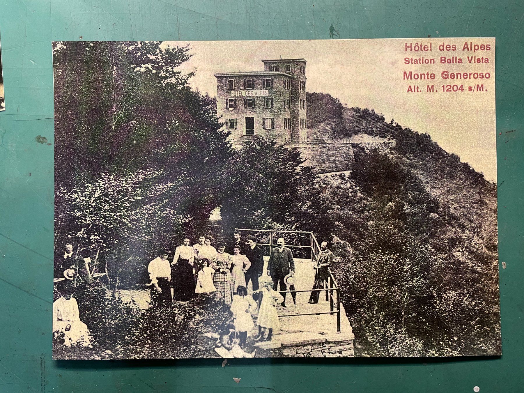 Poster & Bilder: Monte Generoso – Gebraucht aus Bissone von Orson 6
