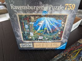 Ravensburger Escape Puzzle U-Boot - Couvert ungeöffnet!