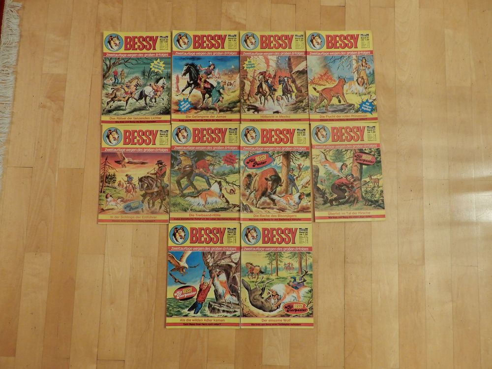 10 Bessy Comics 2. Auflage (Gebraucht) in Lenzburg für CHF 11 – nur ...