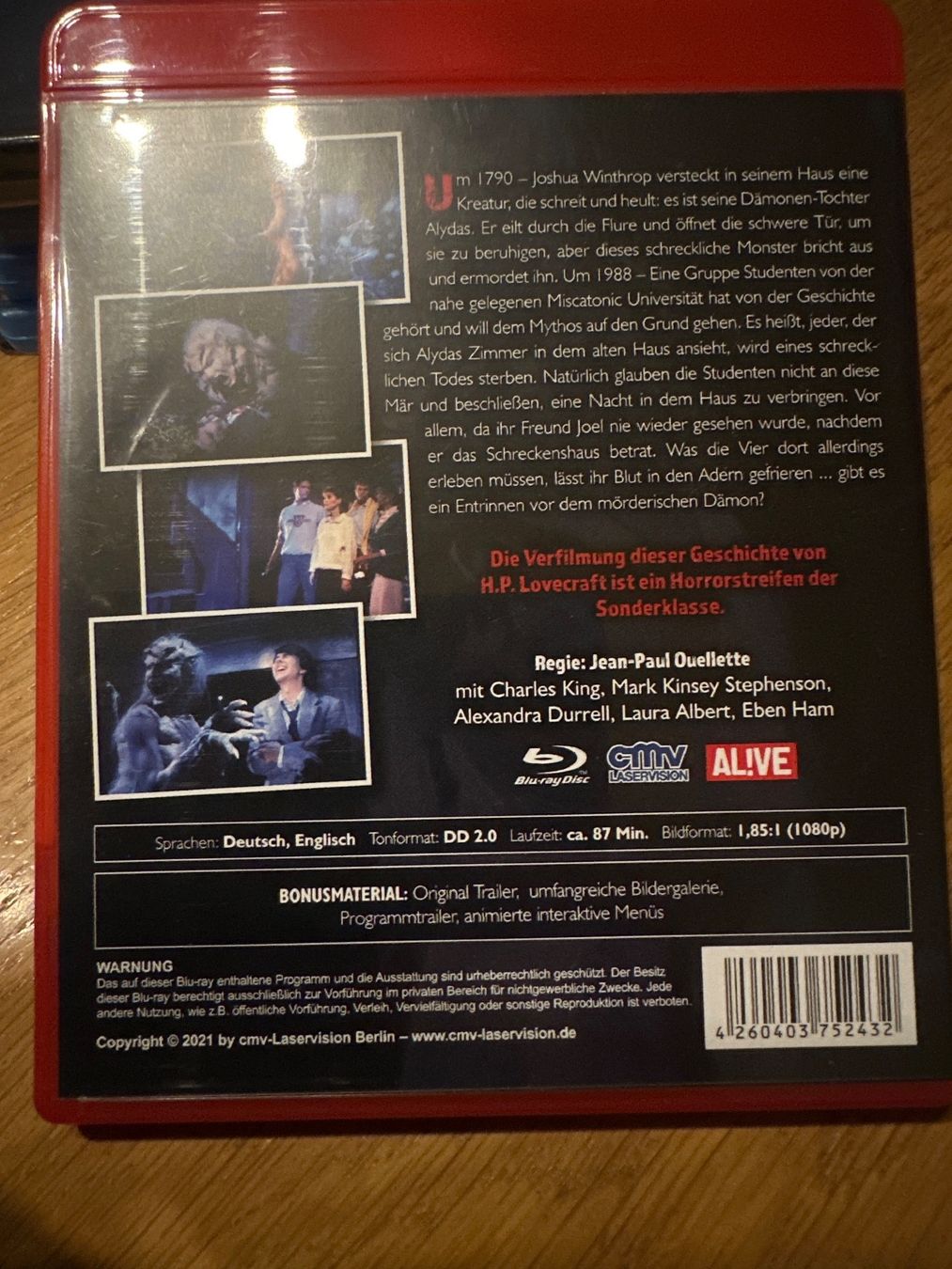 Tutti i DVDs: The White Monster CMV, Bluray. – Usato da Benken ZH venduto da Audi-erich 1