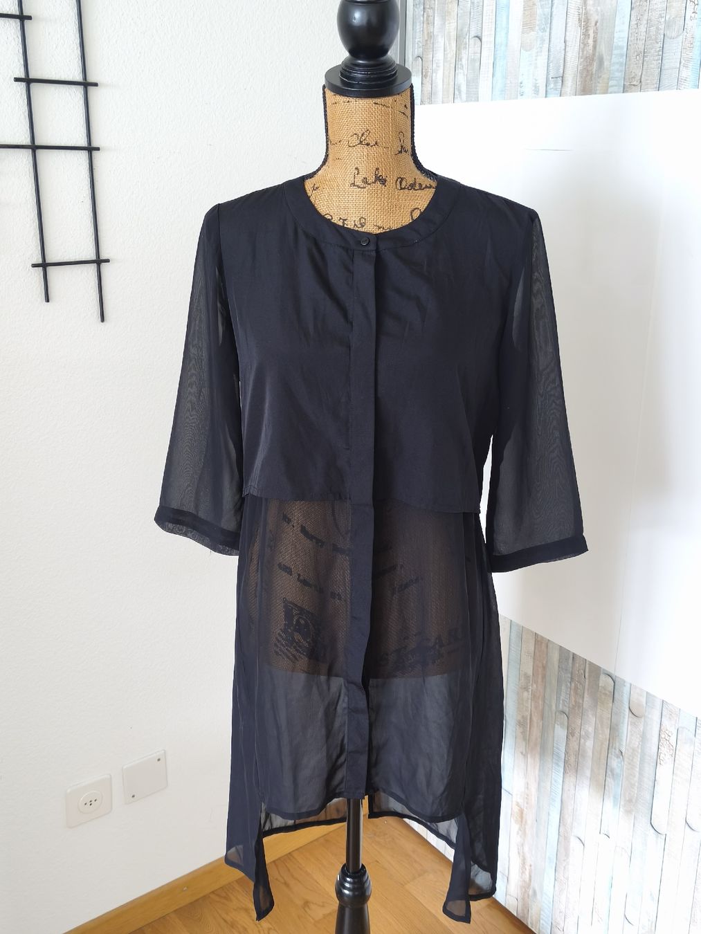 Only Camicette: Sommerliche Longbluse von ONLY, Grösse 34, Schwarz, Top – Nuovo (secondo la descrizione) da KRIENS venduto da Franzy_Blond10