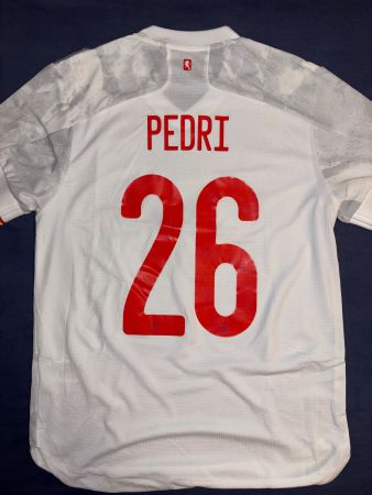 PEDRI SPANIEN FUSSBALL ADIDAS EM TRIKOT FC BARCELONA
