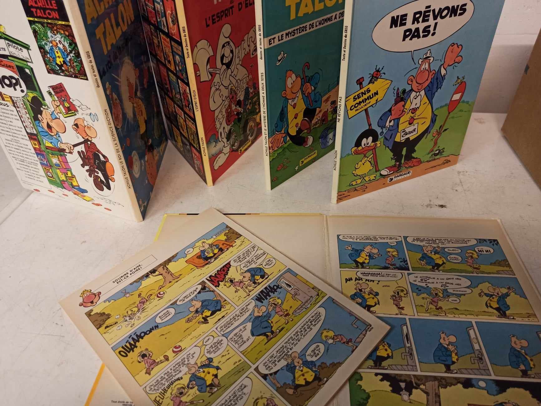 Fumetti: BD  5 X ACHILLE TALON – Usato da La Chaux-de-Fonds venduto da Emmaus2300CDF 2