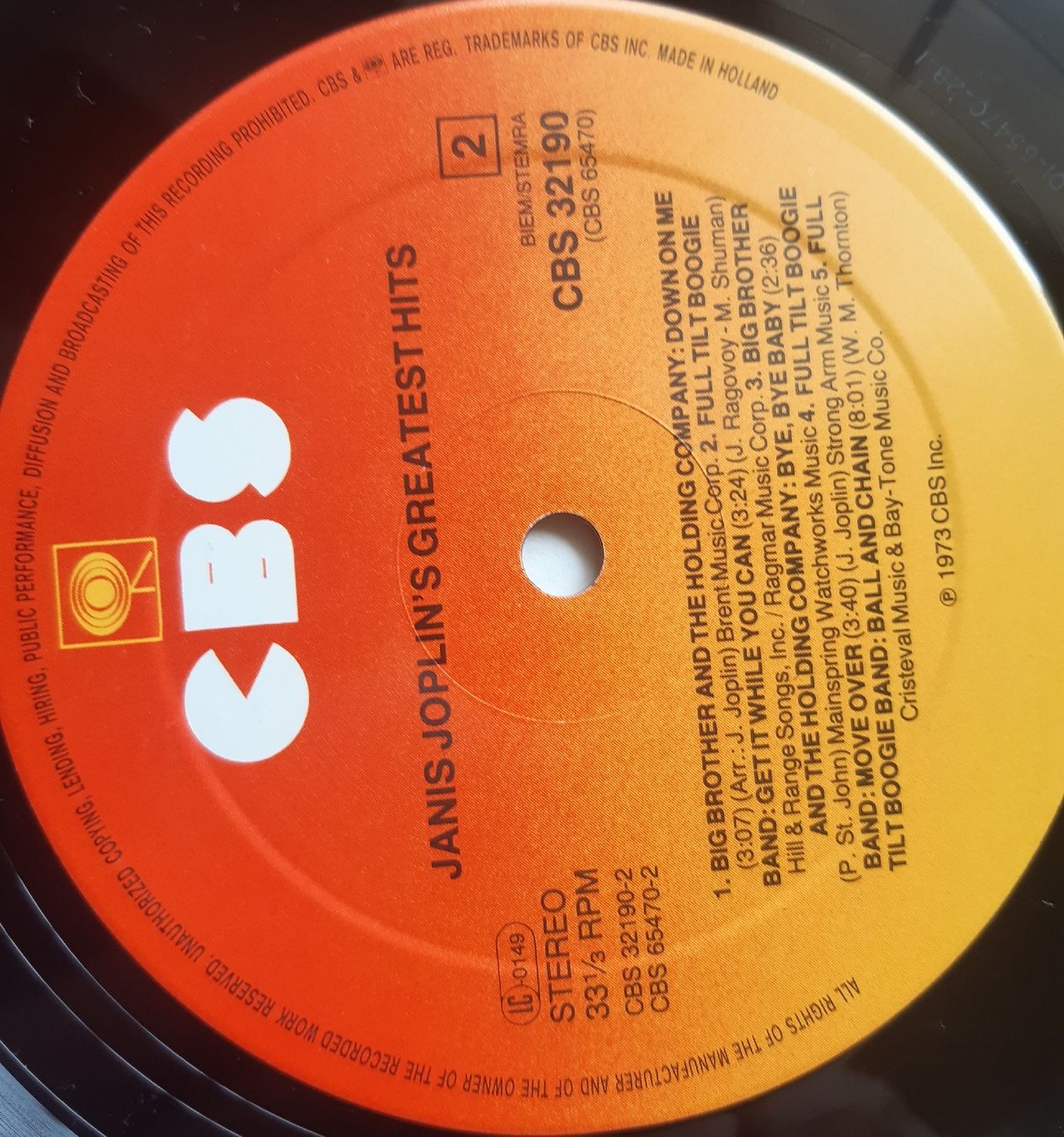 Dischi in vinile: JANIS JOPLIN: Greatest Hits – Usato da Frick venduto da kyb_yq8h 2
