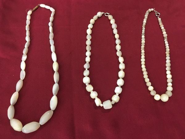 Sonstiger Schmuck: Echte Lebensfreudiger Halsketten Lot mit echten Steinen – Gebraucht aus Steinhausen von Super05 5