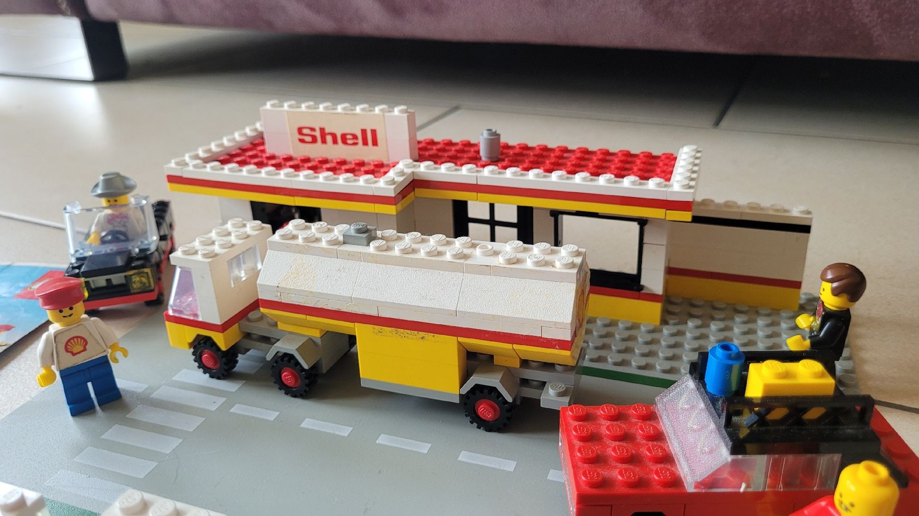 Lego Kit di costruzioni: Lego Shell Tankstelle 377, 671, 6627 – Usato da Magden venduto da FraMali76 4