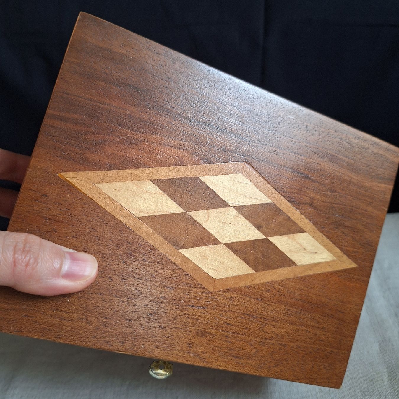 Tutte le decorazioni: Versand möglich! 3 verschiedene Holzschachteln – Usato da Winterthur venduto da Goldpipau 3