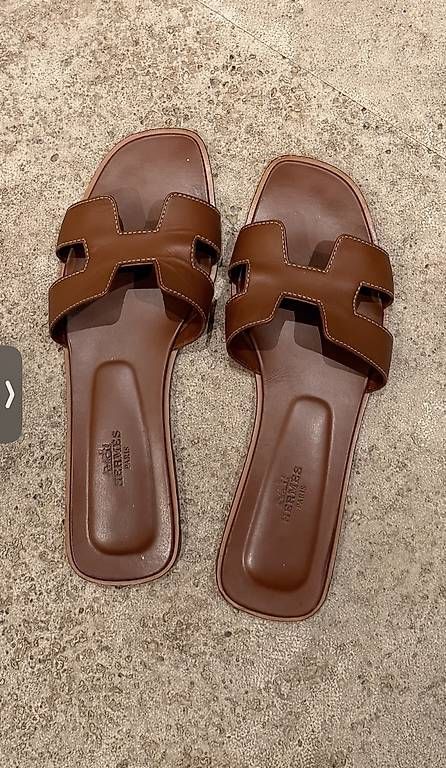 Damenschuhe: Hermes Pantoletten Gr. 38,5 – Gebraucht aus Aesch BL von trash12 2