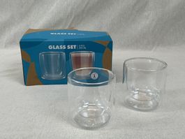 GLASS SET Doppelwandgläser 2 Stück