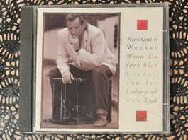 Konstantin Wecker - Wenn Du fort bist, DE Pop CD Album 1994