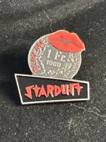 Stardutt Pin 1 Fr. 1969 Vintage Kussmund Sammlerstück