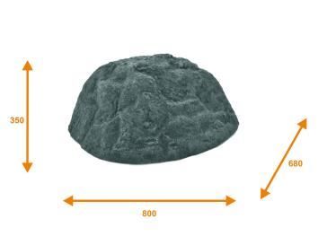 Tutte le decorazioni: EUROPALMS Dekofelsen, Vulcano – Nuovo e nell'imballaggio originale da Däniken SO venduto da Profog1 2