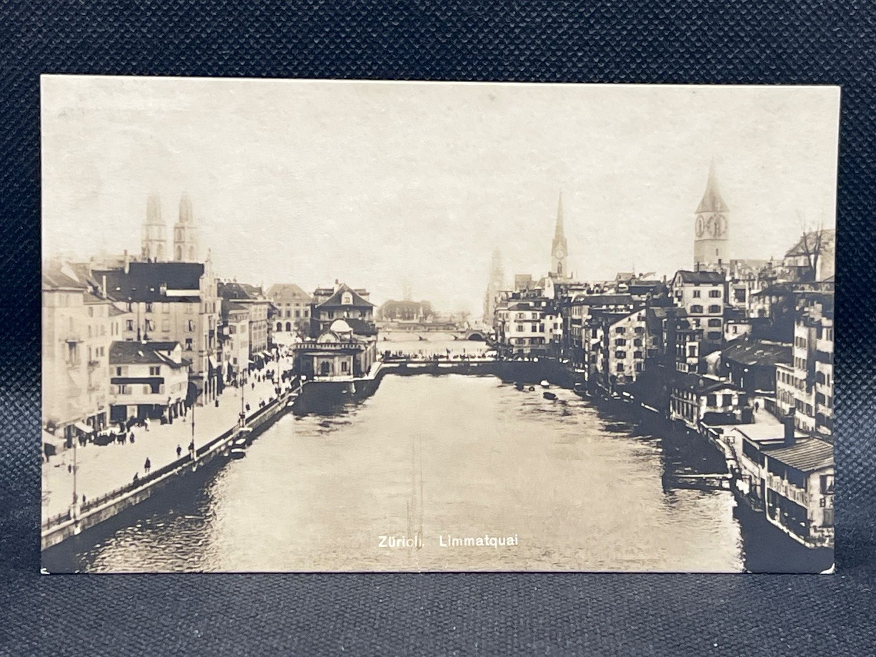Cartoline postali: Zürich Limmatquai – Usato da Widnau venduto da Brusi9