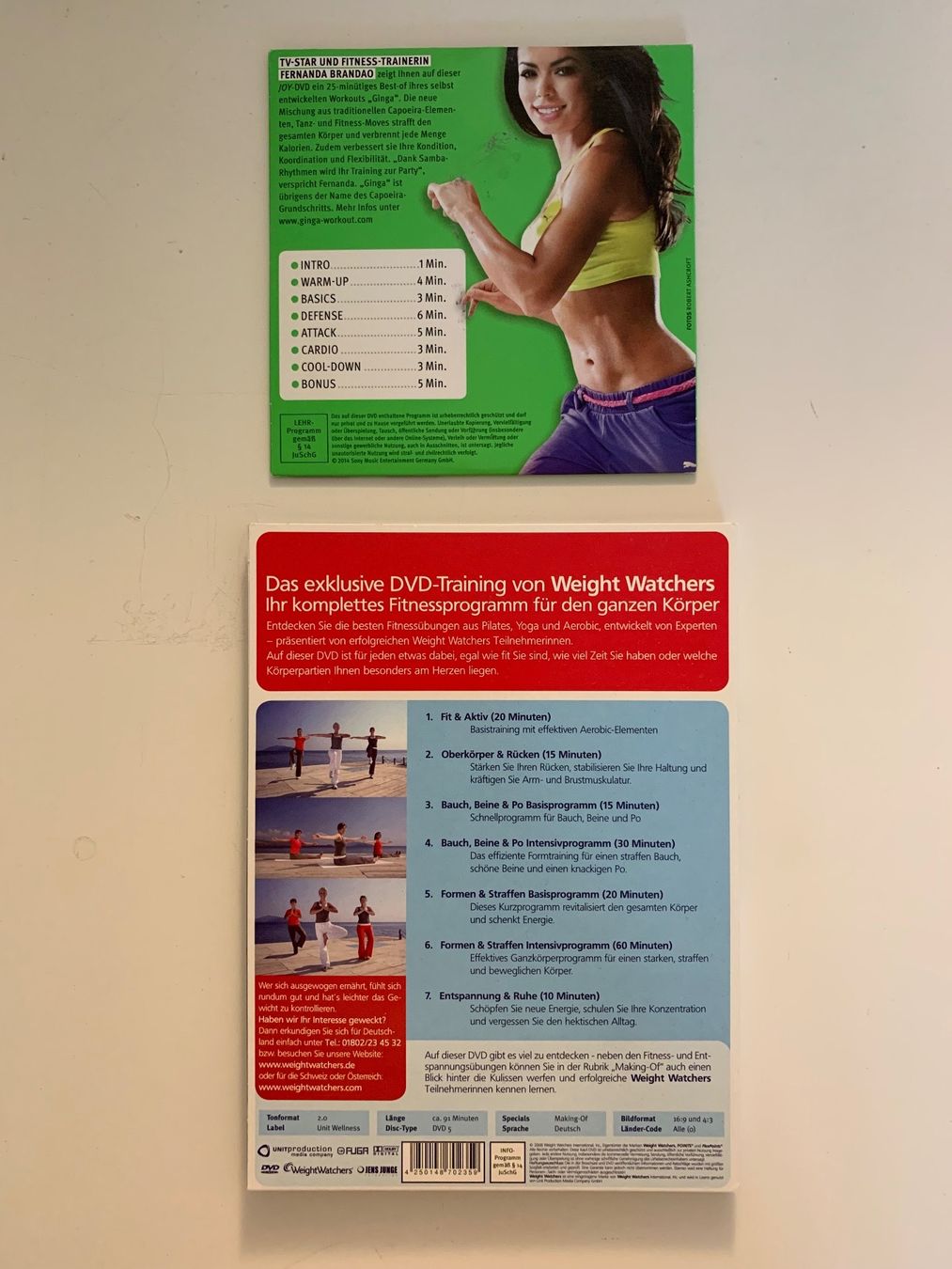 Alle DVDs: Workouts 4 DVD‘s – Gebraucht aus Zürich von ThaliaL 6