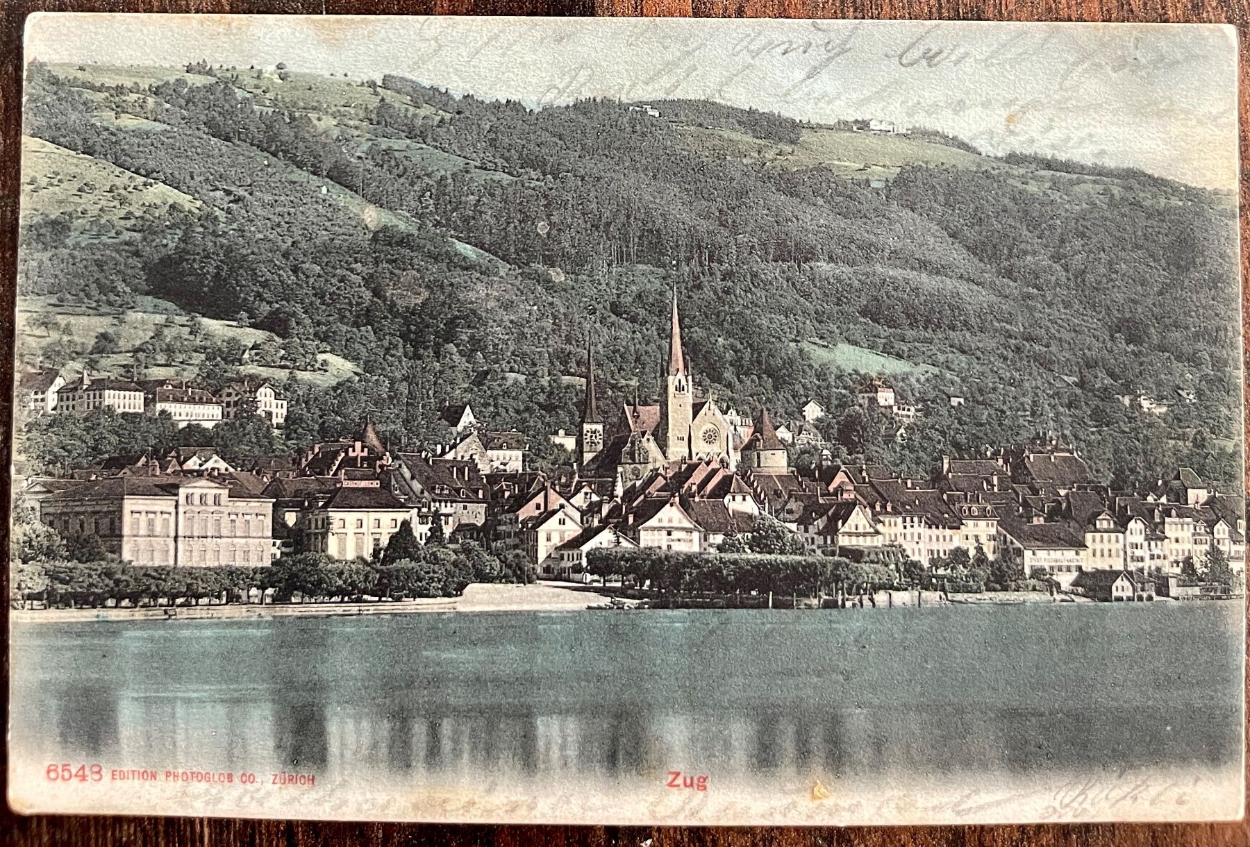 Cartoline postali: ZUG - 1906 – Usato da Lutry venduto da Ediego