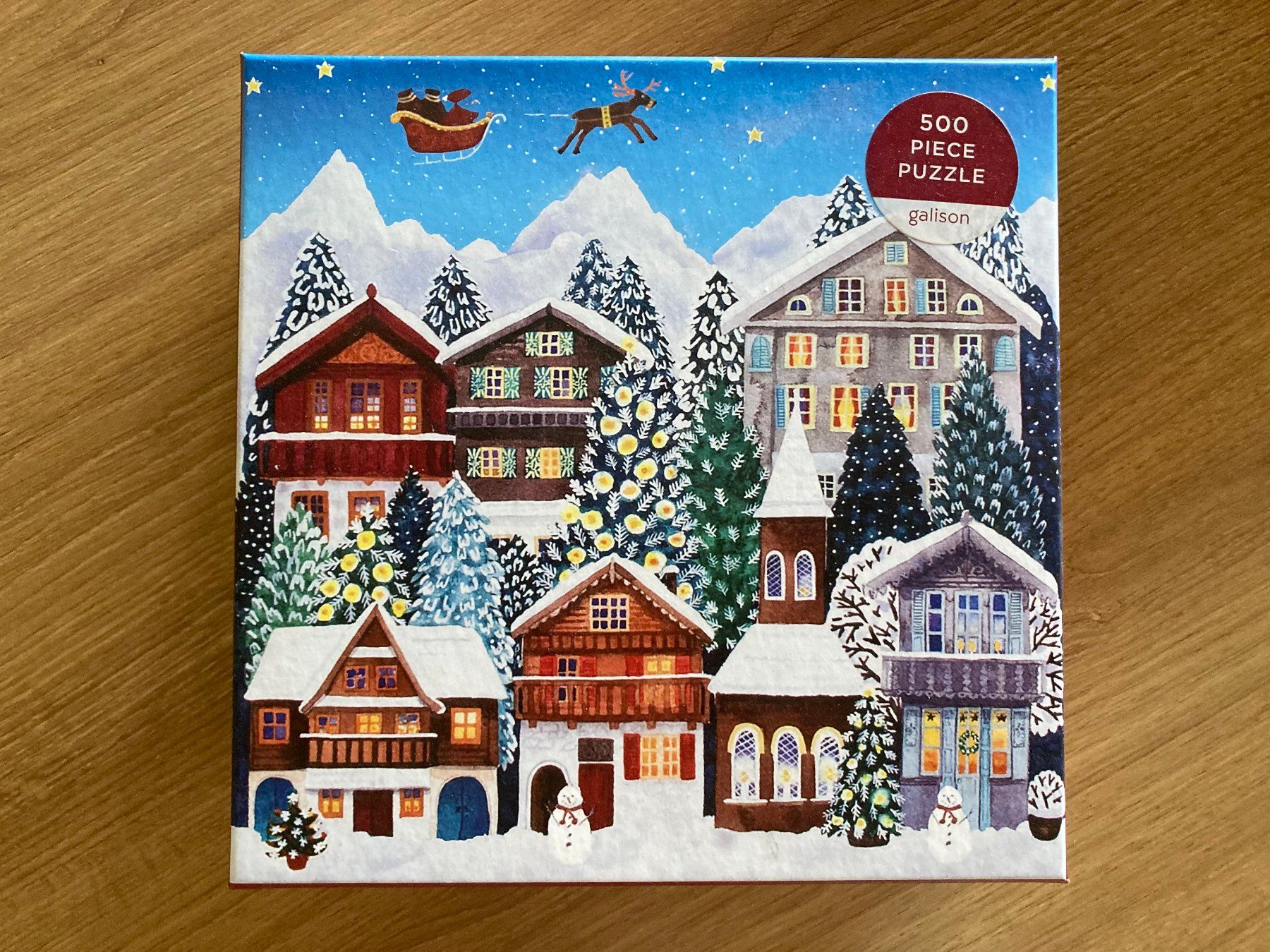 Ravensburger Puzzle: Puzzle Yuletide Village Ravensburger Puzzle – Usato da Zürich venduto da NizzaTunis