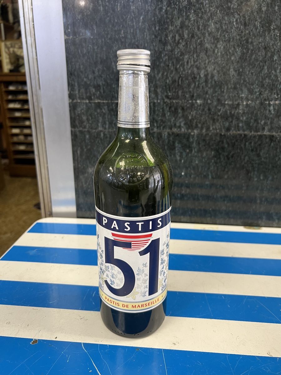 Bevande alcoliche: ANCIENNE BOUTEILLE PASTIS 51 – Usato da Genève venduto da Leboucheoreilles