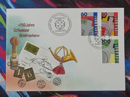 CL27 Enveloppe + Timbre Suisse 1993
