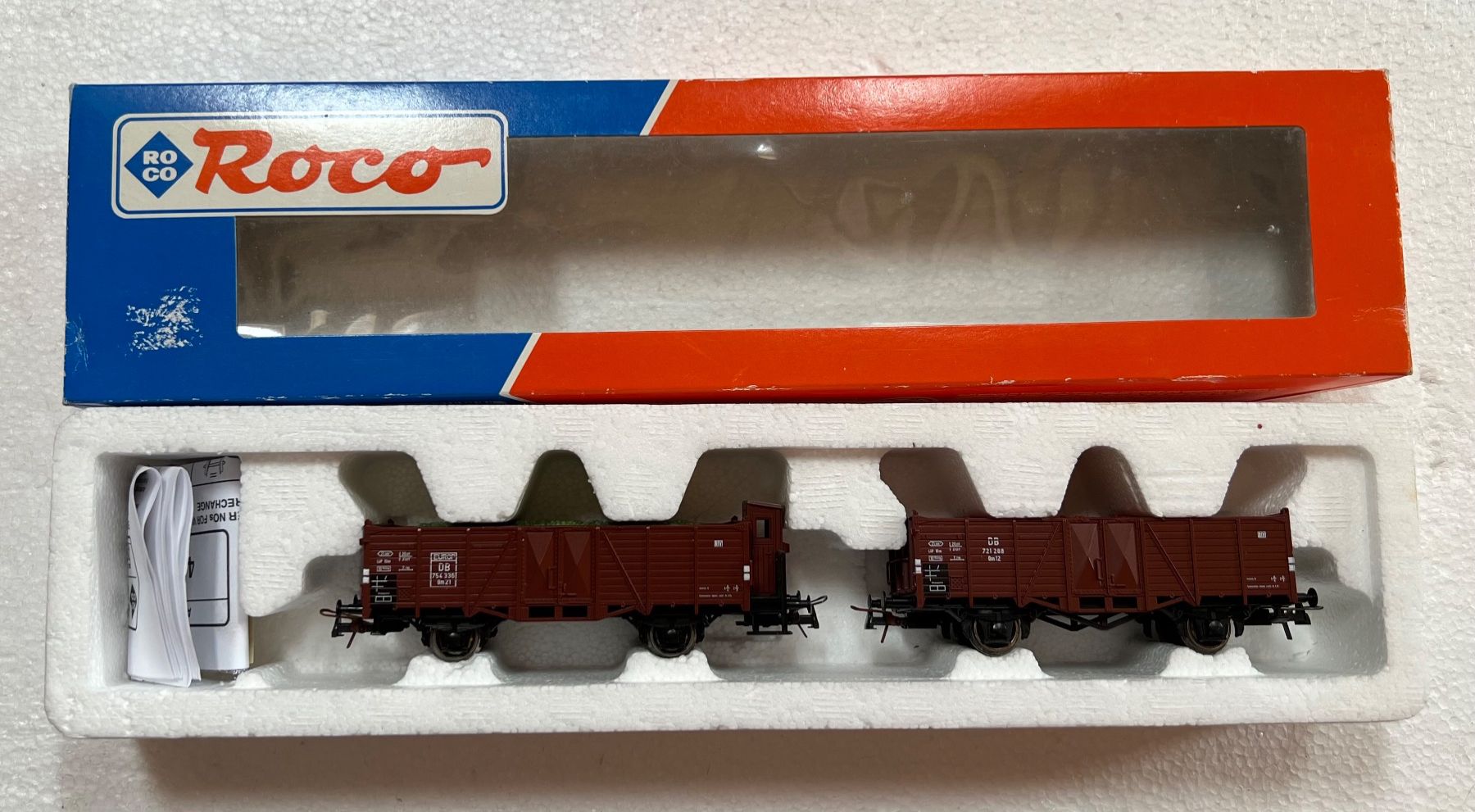 Roco Modellini di ferrovie: ROCO 44152 Güterwagen – Usato da Rebstein venduto da keeljohnpirat