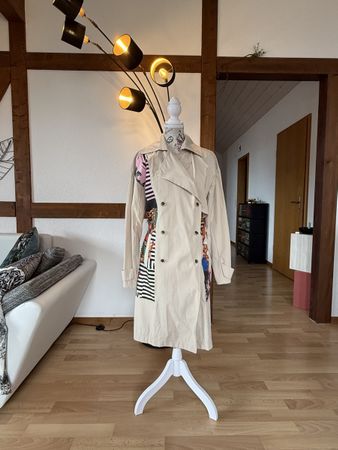 SOUCHI Designer Trenchcoat, Gr. S, neuwertig, Herbst Hit!