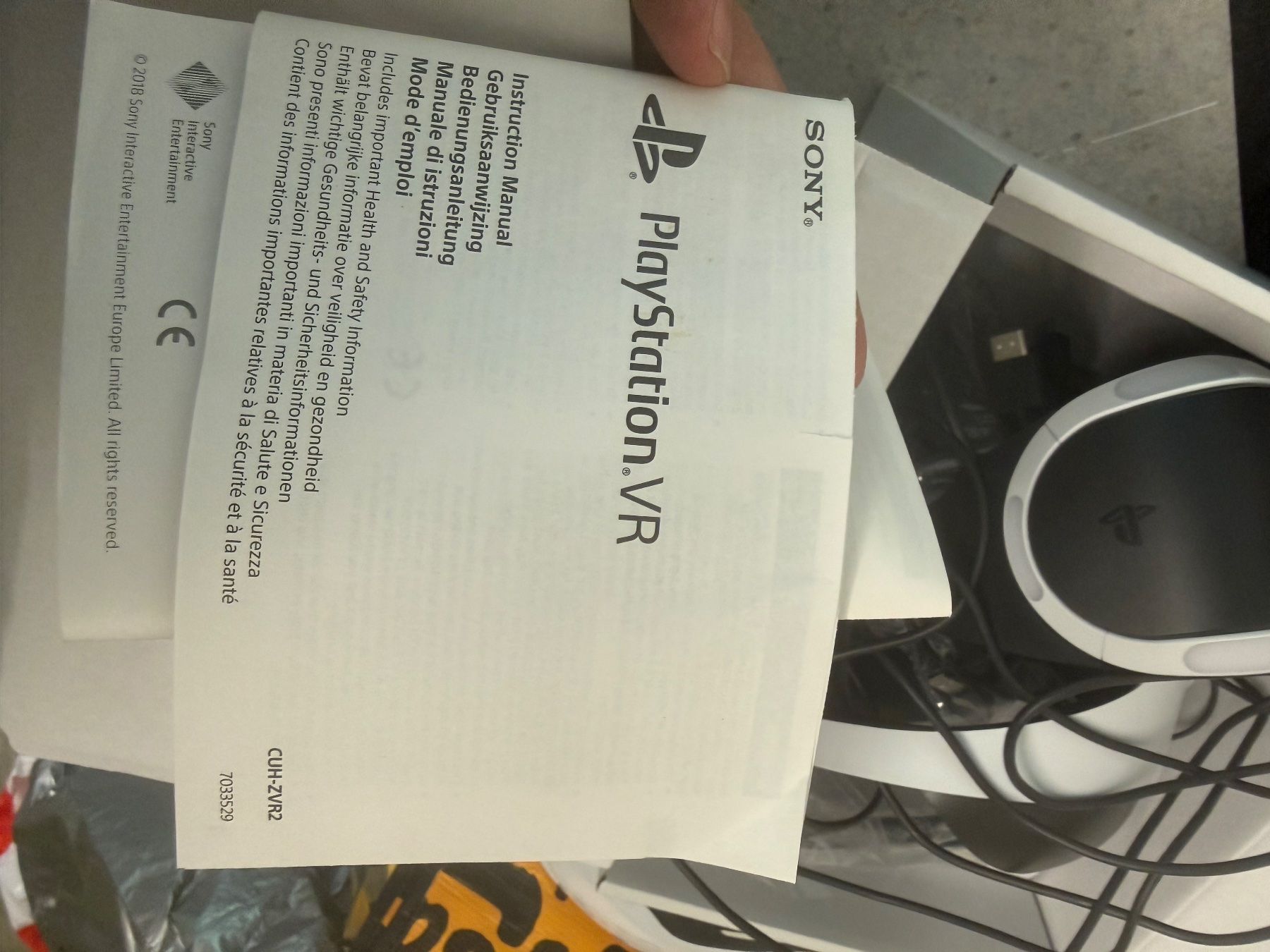 Sony Casco VR: Sony Playstation VR - in box, used only once – Usato da Ebikon venduto da V_to_VRadivojevic 4