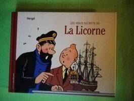 Les Vrais Secrets de la Licorne - Livre Hergé - Etat Neuf