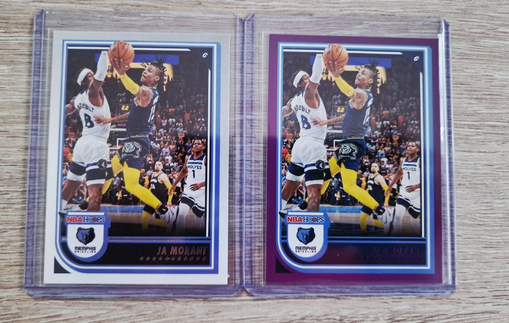 Nba Carte collezionabili: 2 Cartes NBA Hoops Ja Morant – Nuovo (secondo la descrizione) da Chavornay venduto da nuno1974