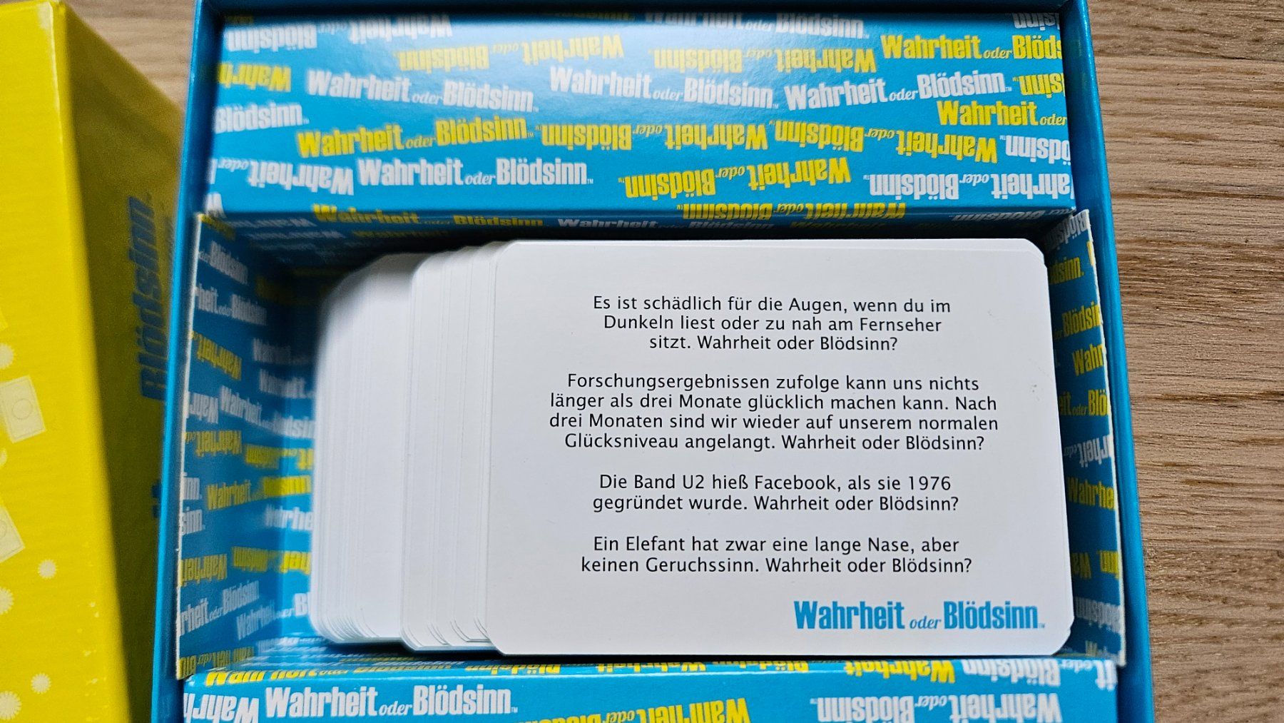 Giochi: Wahrheit oder Blödsinn - Kartenspiel – Nuovo (secondo la descrizione) da Pfäffikon ZH venduto da Calemor 3