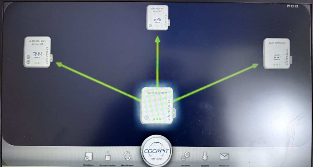 Devolo Laufwerke & Adapter: 2x Devolo dLaN 550+ Wifi und 2x Devolo LAN mini – Gebraucht aus Basel von Xela86 2
