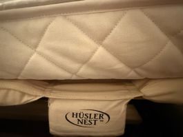 Hüsler Nest System plus Doppelbett 80x200 cm dunkelgrau