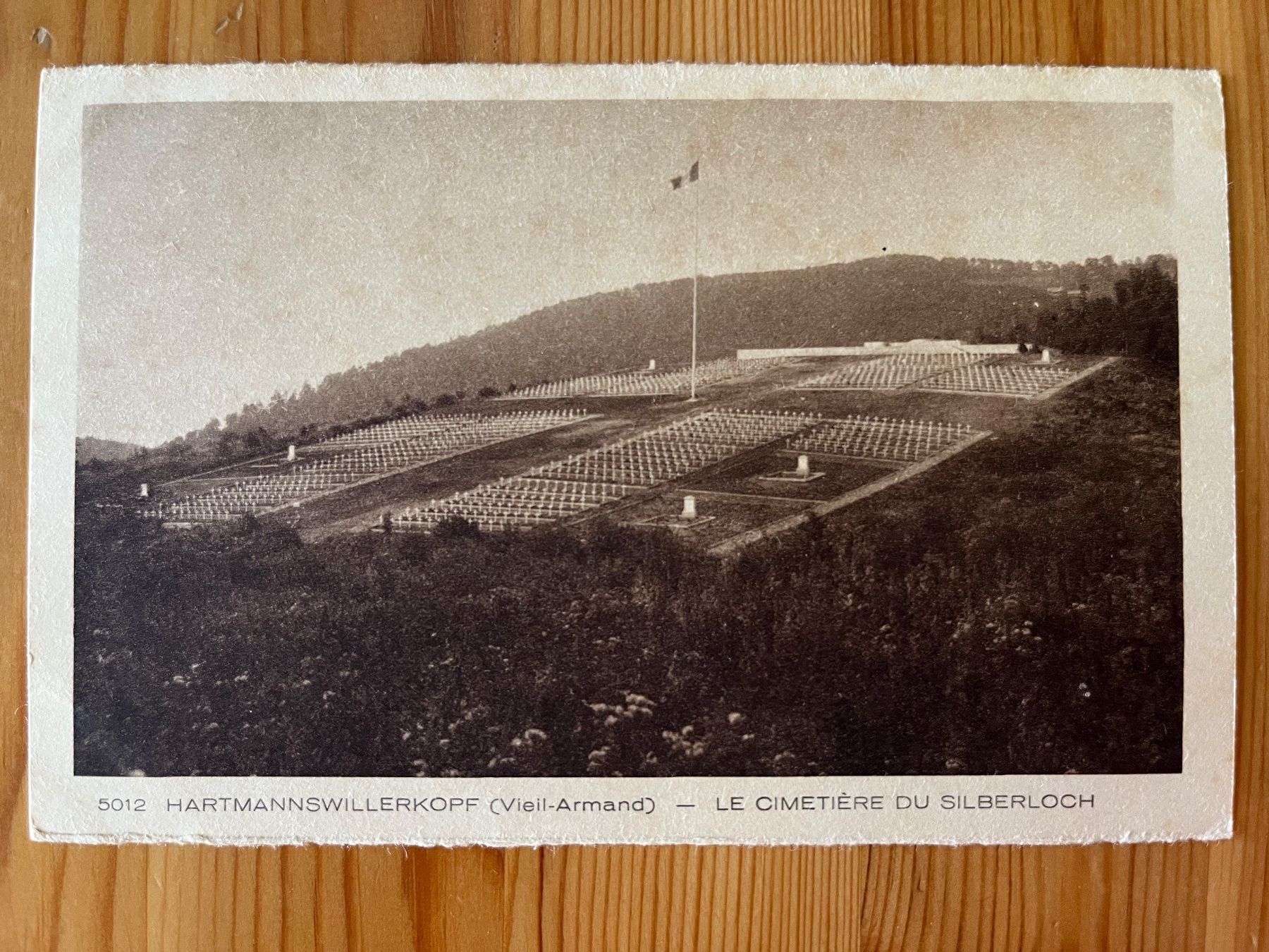 Cartoline postali: 4 Alte Postkarten Hartmannswillerkopf 1. Weltkrieg – Nuovo (secondo la descrizione) da Zürich venduto da Gurkis 2