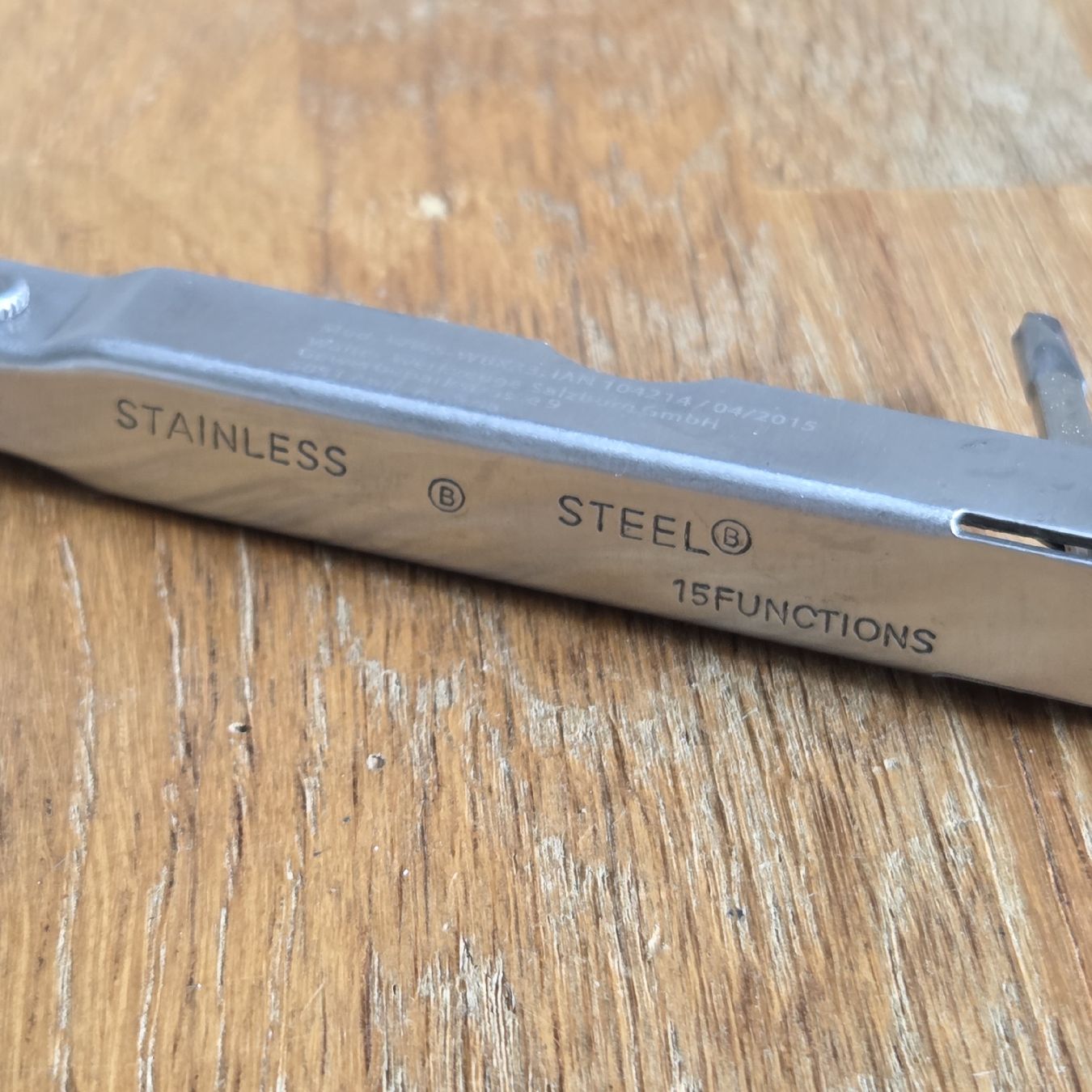 Alle Werkzeuge: Multifunktionstool Stainless Steel  – Gebraucht aus Stans von Ducati16 7