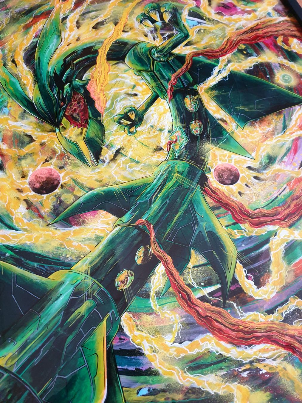 Pokémon Sammelbilder & Trading cards: Rayquaza Mega Evolution orig. Artwork – Neu (gemäss Beschreibung) aus Urnäsch von Nakamotix 7