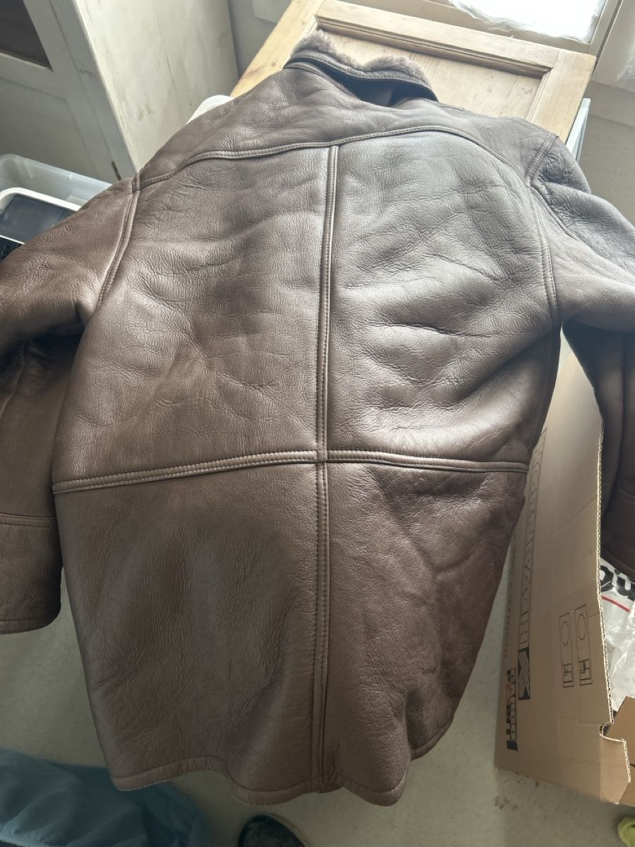 Cappotti: Lammfelljacke Herren Vintage Gr. 56 – Usato da Aeugstertal venduto da AntikAmbiente 1