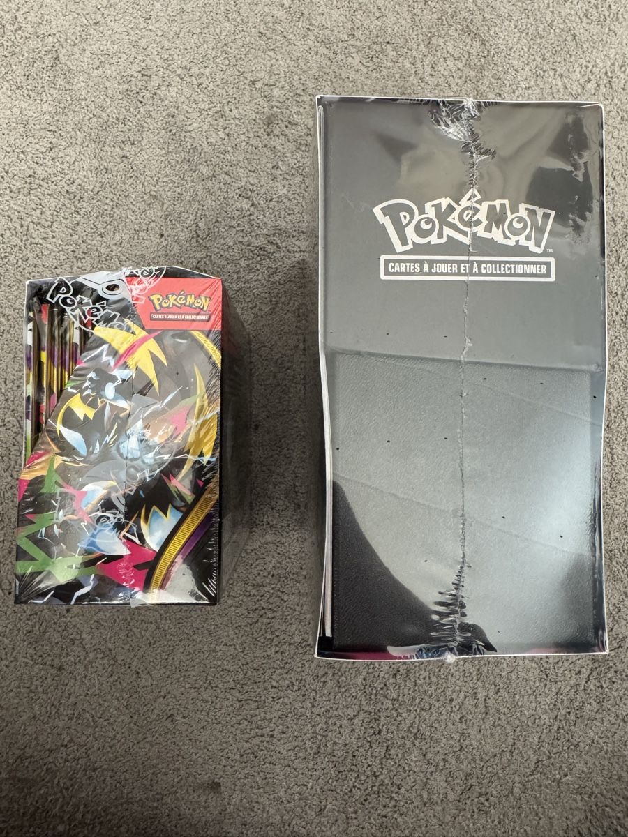 Pokémon Carte collezionabili: Pokémon ETB + Display Méga-Evolution Nuit Noir Scellés - FR – Nuovo e nell'imballaggio originale da Miège venduto da Mickit92 2