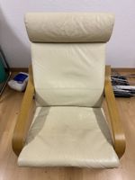 IKEA PÖANG SESSEL LEDER