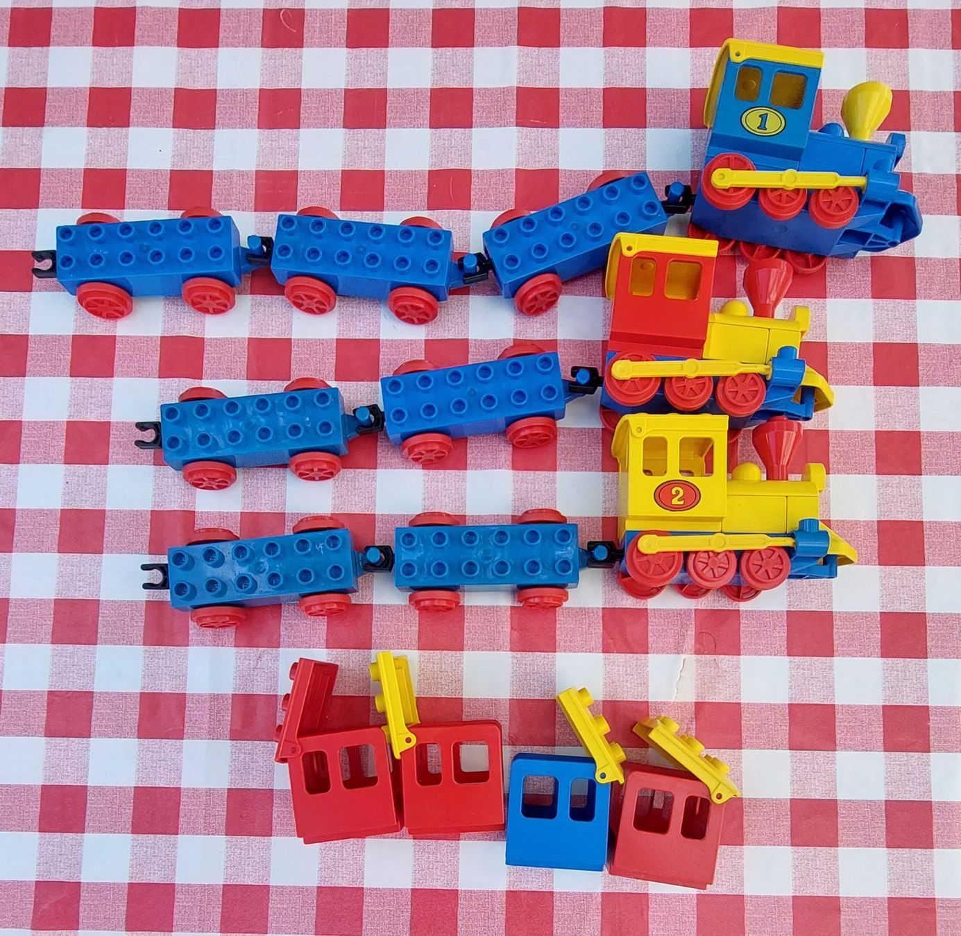 Lego Giocattoli: ! Grosses Lego Duplo Eisenbahn Set ! – Usato da Uitikon Waldegg venduto da Smeragol 3