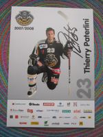 HC LUGANO EISHOCKEY THIERRY PATERLINI AUTOGRAMM ANTIK