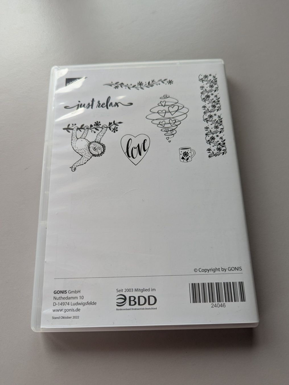 Gonis Timbri: Gonis Stempel Set Easiness – Usato da Hitzkirch venduto da KarinBleu