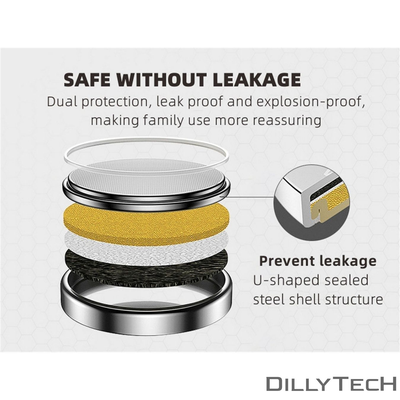 Caricatori & Batterie: DTecH AG5, LR48, 393 Knopfzellenbatterie - 10 Stk. – Nuovo e nell'imballaggio originale da Meilen venduto da DillyTecH 7