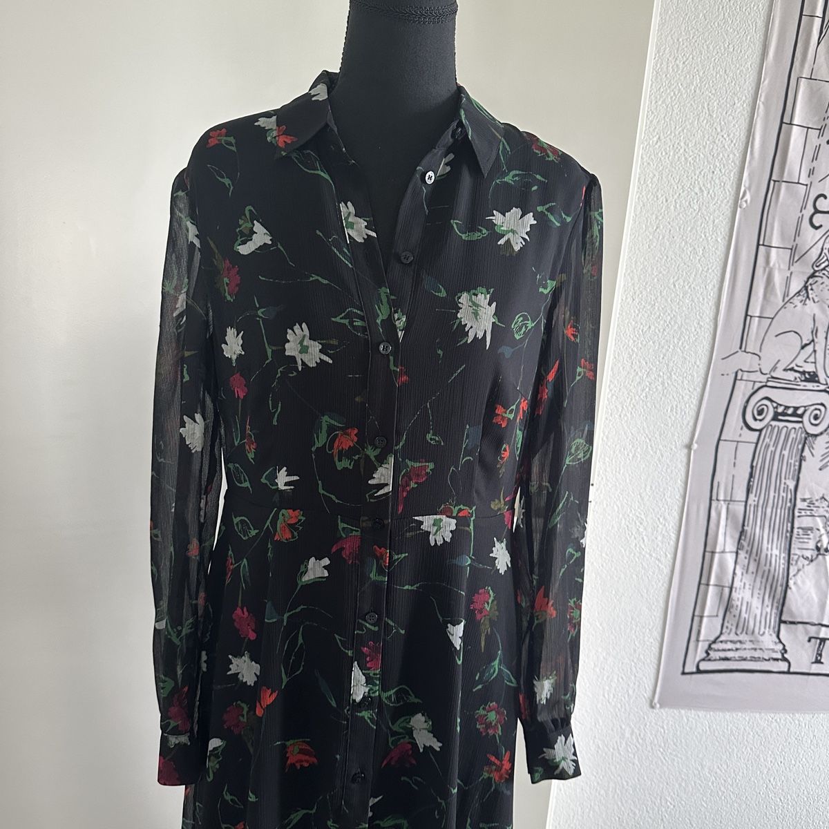 Vestiti: ESPRIT FLOWER MAXI DRESS M – Usato da Zofingen venduto da JumpInVintage 4