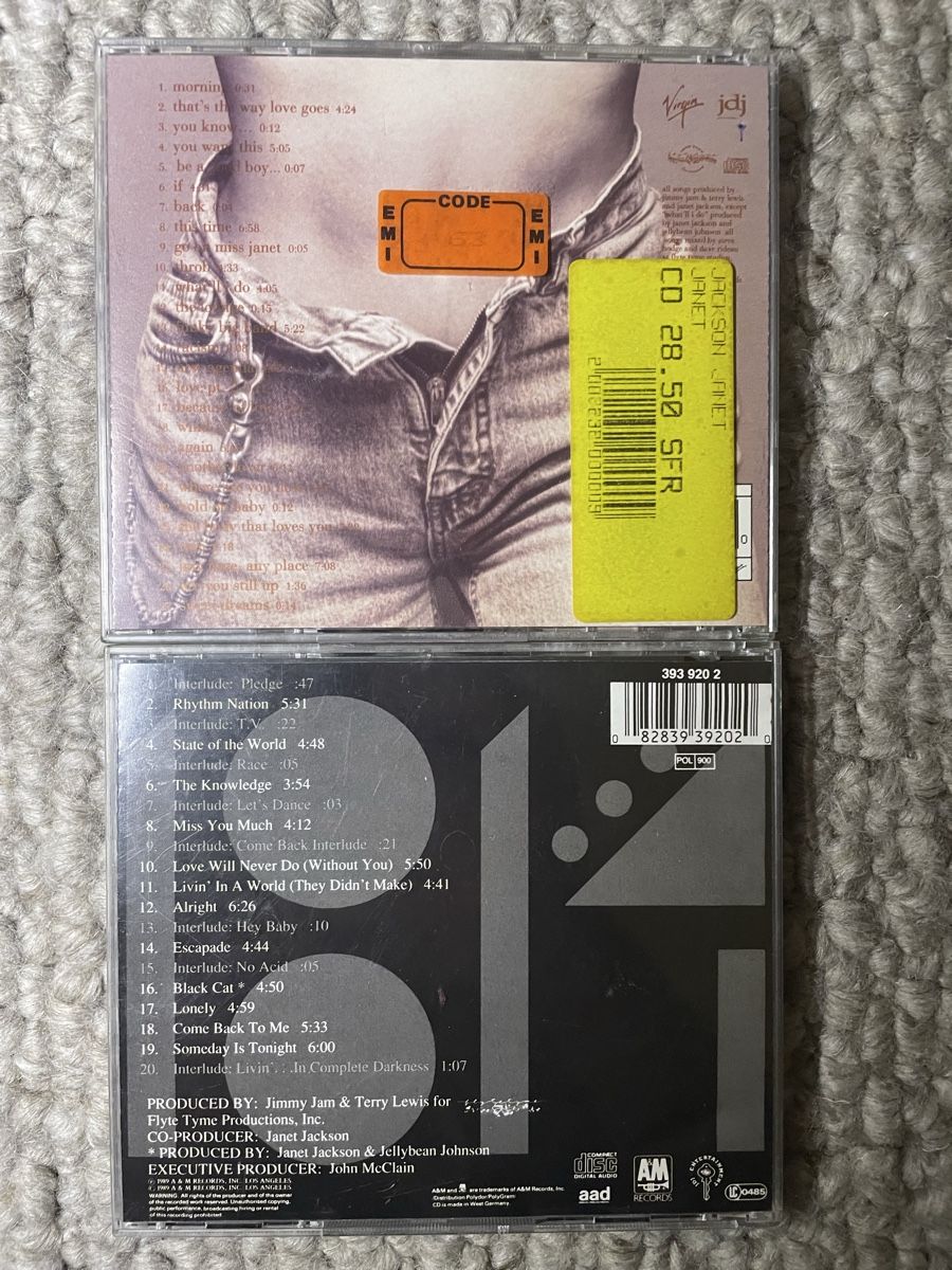 CDs: 2x Janet Jackson – D'occasion à Reinach AG par trigger7811 1