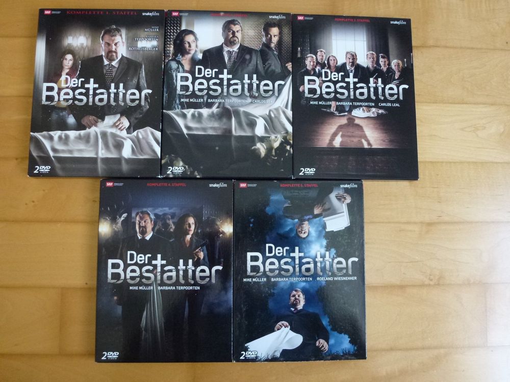 Der Bestatter - Staffel 1-5 (10 DVDs) (Neu (gemäss Beschreibung)) in ...