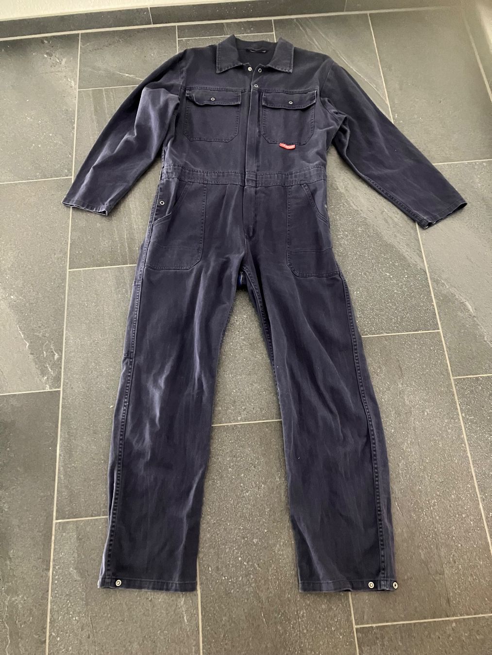 Uniformi: Arbeitskleidung Overall blau – Usato da Bettwiesen venduto da Zustand57