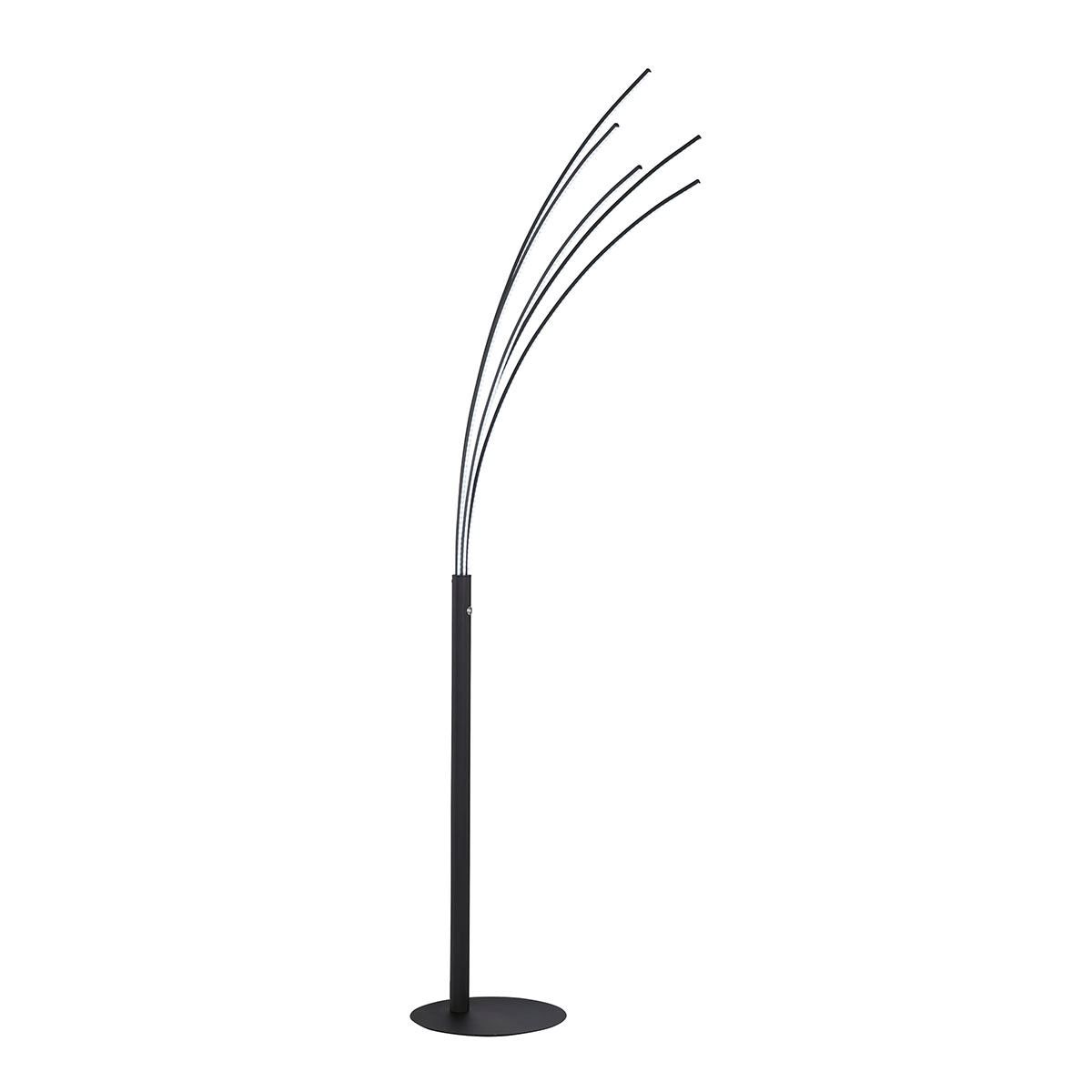 Lampade: LED Stehleuchte, Schwarz, 190 cm Höhe – Nuovo (secondo la descrizione) da Kreuzlingen venduto da Smart-Light 1